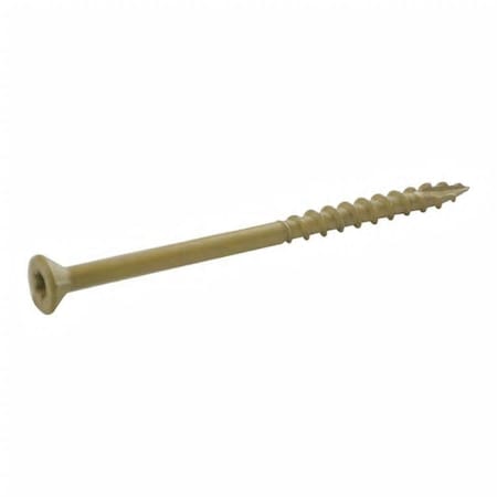 Plus Deck Screw, #9 x 3 in, Steel, Flat Head, Torx Drive, 73 PK L3STT1
